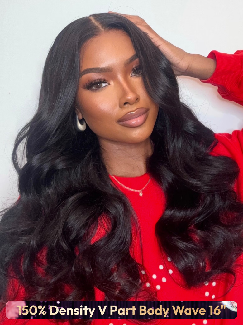 [$59=16"] Flash Sale Glueless Wigs 13x4 Front Lace/ 250% Density/ Body Wave... 16 Inch Wigs