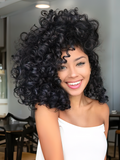Petaluxe Funmi Curly Tight & Neat Human 1 Bundle Virgin Hair Natural Color