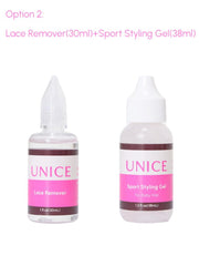 Bond & Lace Remover & Sport Styling Gel For Lace Wig/Toupee/Hair Extension/Baby Hair