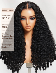 Bye-Bye Knots? 7x5 Lace Body Curls Wig with Feathered Layers & Invisi Drawstring 180% Density