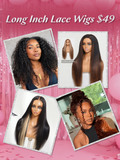 Petaluxe [$49 Long Wigs] 13x6 Front Lace/ 180% Density/ 7x5 Pre-Cut Lace... Limited Stock