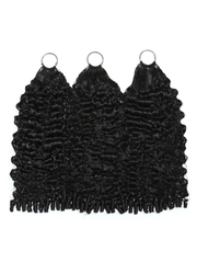 CLASSIC CLIP-INS KINKY CURLY: NATURAL BLACK