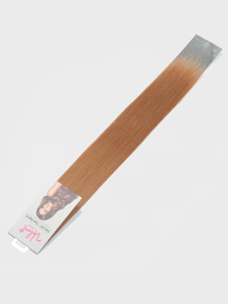 Almond Brown Human Hair Tape In Extension