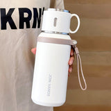 1pcs 600ml 316 Stainless Steel Vacuum Insulated Bottle 21oz Double Walled