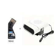 2-in-1 Portable Car Heater with 360° Rotation