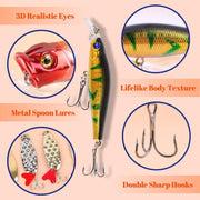 🏆2025 Christmas Hot Sale⚡ 2025 Fishing Advent Calendar - 24 Days of Fishing Lures & Gifts