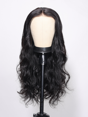 Air Wig 6x4.5 Lace Pre Cut Lace Get Quick Ready Body Wave Black Quick & Easy Glueless Wig With 3D Breathable Cap