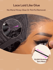 Bye Bye Slip? Wig 7x5 Glueless Lace Black Yaki Straight Wig With Elastic Drawstring 360 Cozy Hug 180% Density