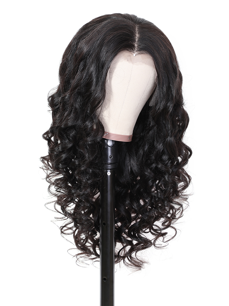 Loose Wave 13x4 Lace Front Deep Parting High Quality Wigs Pre Plucked with Baby Hair