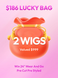 Petaluxe $186 Lucky Bag Get 24 Inch Wig Value $499-$999