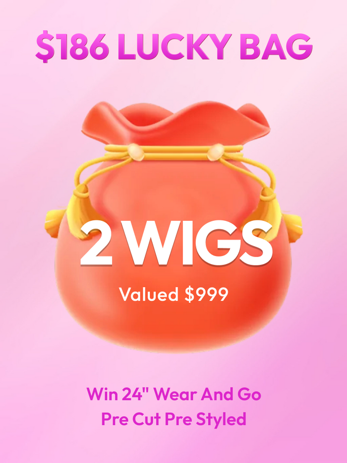 Petaluxe $186 Lucky Bag Get 24 Inch Wig Value $499-$999