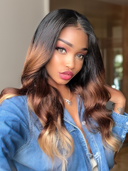 Icenu Series Body Wave Virgin Hair 1 Bundle Unprocessed Ombre Human Hair Wave