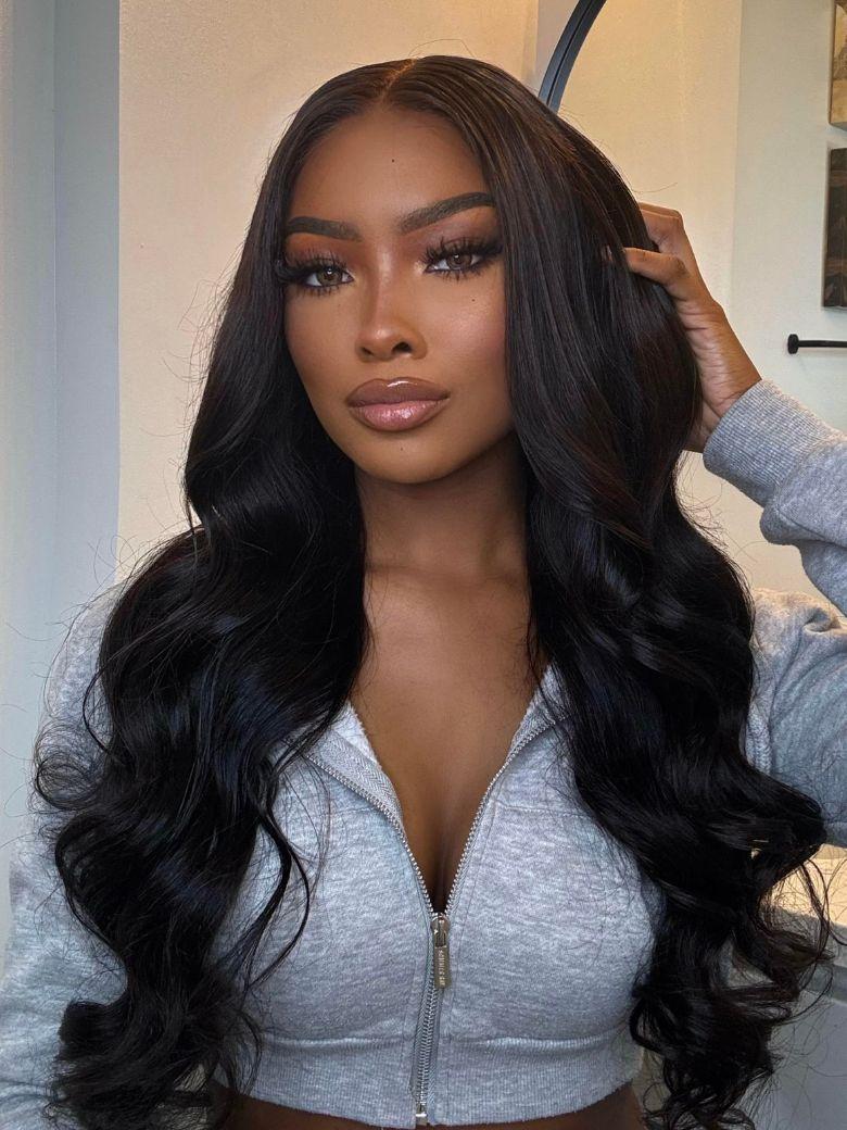 13x4 HD Lace Bye-Bye Slip Body Wave Wig �C Pull & Go Fit Ear-to-Ear with Invisi Drawstring
