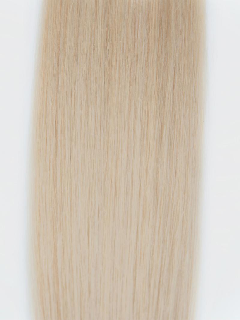 Platinum Blonde Human Hair Tape In Extension