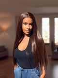 Sheistatiana Approved Petaluxe 13x4 Lace Front Delicious Dark Chocolate Hair Straight Wig