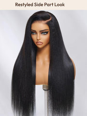 7x5 Bye-Bye Knots? & 13x4 Pre-Everything? Pull And Go Wig Glueless Wet & Wavy Water Wave With Invisi Drawstring With Free Baby Hair