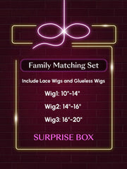 [3 Wigs $159 Family Matching Set] Black Friday Early Bird Offer Limited Stock