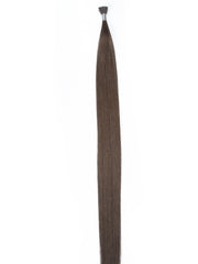 Walnut Brown Human Hair I Tip Extension