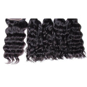 Brazilian 4pcs Natural Wave Virgin Hair With Closure Kysiss Series