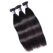 3pcs/pack Malaysian Straight Virgin Human Hair Weaves Kysiss Series