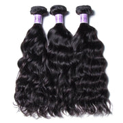 Virgin+ Natural Wave Weft 3 Bundles Peruvian Kysiss Series