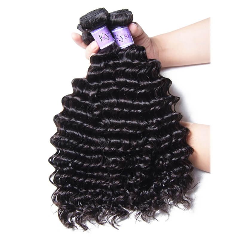 Peruvian Deep Wave Hair Extensions 4pcs/Lot Kysiss Series
