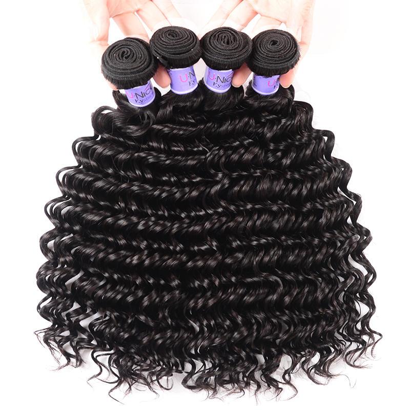 Virgin+ 4 Bundles Malaysian Deep Wave Kysiss Series