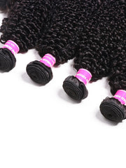 Hair 4 Bundles Kinky Curly Unprocessed Virgin Hair