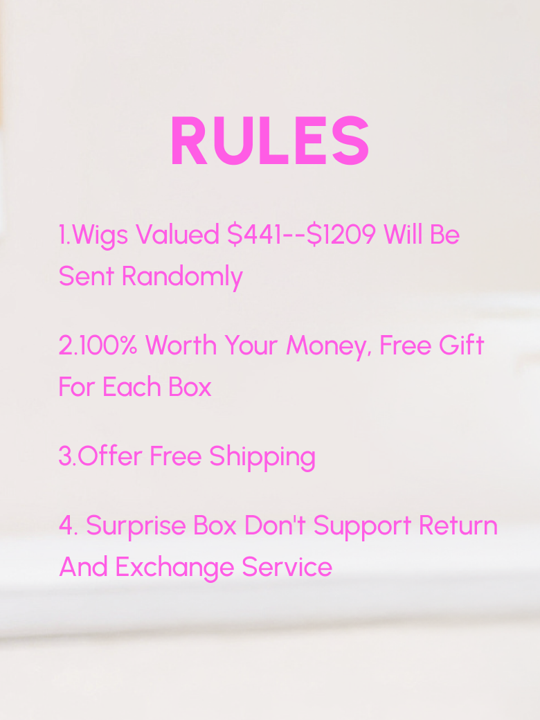 $290 SURPRISE BOX - 2 Items FOR $856 VALUE