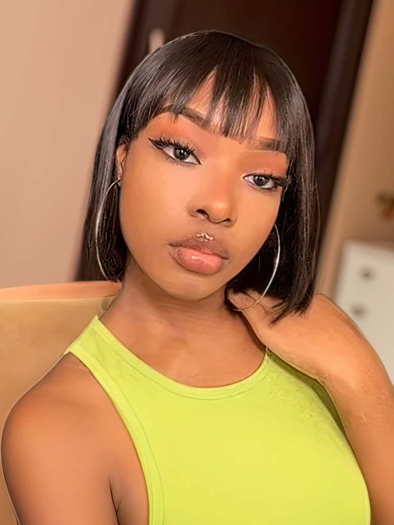 Clip In Bangs Straight Extensions Human Hair