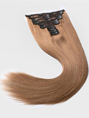 Ash Brown Human Hair Clip In Extension