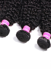 Hair 100% Virgin Human Hair Kinky Curly Hair 3 Bundles