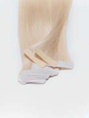 Ash Blonde Human Hair Tape In Extension