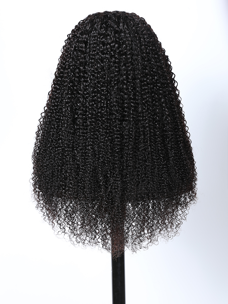 [24"=$115] Glueless Put On And Go Kinky Curly U Part Wig For Beginners