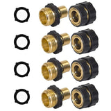 3 4 Inch Garden Hose Quick Connector 4 Sets Bag