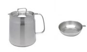 304 Stainless Steel, Large Capacity, Versatile Oil Filter Vessel（ Free shipping ）