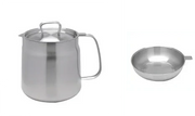 304 Stainless Steel, Large Capacity, Versatile Oil Filter Vessel（ Free shipping ）