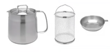 304 Stainless Steel, Large Capacity, Versatile Oil Filter Vessel Style 1