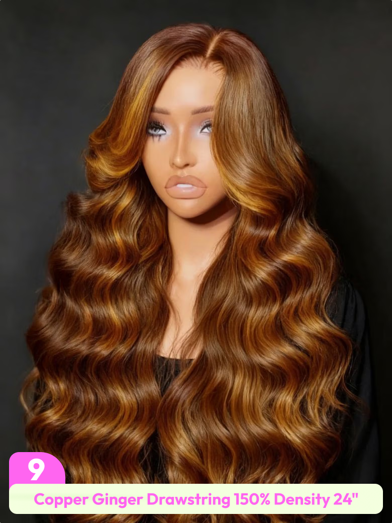 [24"=$99-$129] All 13x4 Front Large Lace 200%/ 180%/ 150% Density Spring & Summer Colored/ Natural Black Everyday Style Wigs