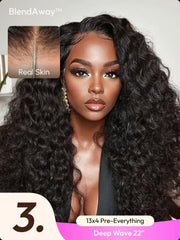 18-24 Inch Large 13x4/ 7x5 Lace Flash Sale Hot Selling Beginner Friendly Glueless Human Hair Wigs Natural Hairline