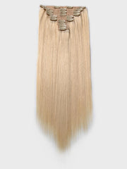 Beach Blonde Human Hair Clip In Extension