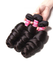 Hair 3pcs/pack Peruvian Virgin Hair Loose Wave