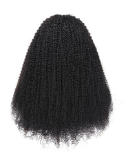 Beginner Friendly V Part Kinky Curl Wig Upgrade U Part Human Hair Wig