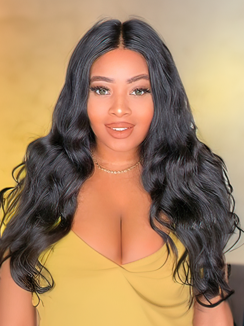 5x5 Clear HD Lace Closure With Body Wave 3Pcs Bundles