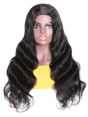 Body Wave U Part / V Part Hair Wig‎ Natural Color Wigs For Women