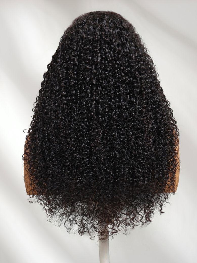 [Limited Offer] 7x5 Bye-Bye Knots? 150% Density Jerry Curly Wig With Bleached Invisible Knots With Drawstring