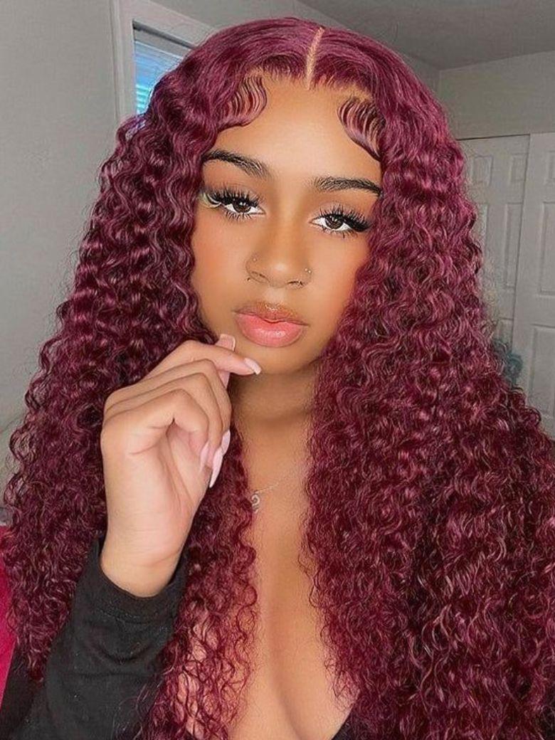 [200% Density] Put On And Go 6x4.5 Lace Front Ash Blonde & Honey Brown Straight Human Hair Wig With Baby Hair