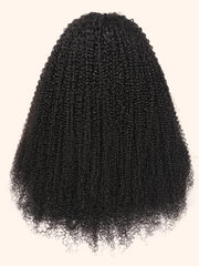 New U Part Kinky Curly Glueless 0 Skill Needed Wig