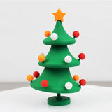 3D Printed Dancing Christmas Tree Decompression Toy: Festive Fun&Stress Relief