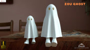 3d printed ghost with feet, Cute Halloween decoration